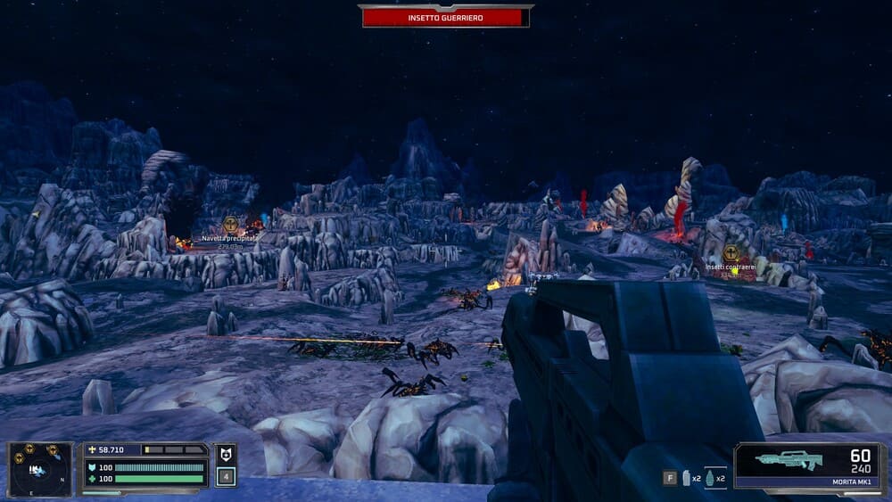 Il gioco rende molto bene la scala delle battaglie